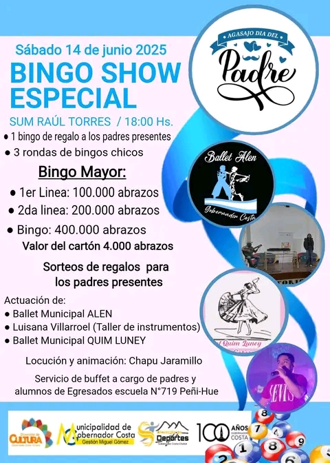 bingo show dia del padre