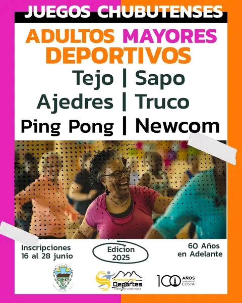juegos chubutenses adultos mayores deportivos